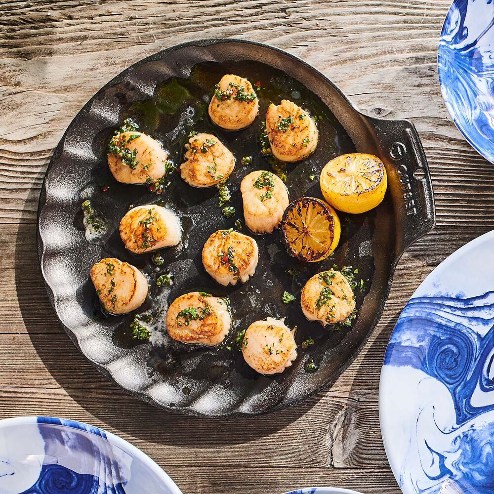 Cast Iron Scallop Pan Sur La Table